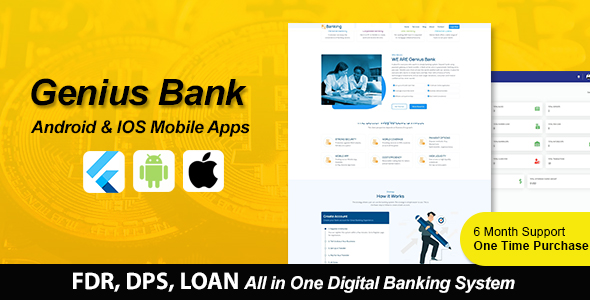 Genius Bank - All in One Digital Banking System - 1