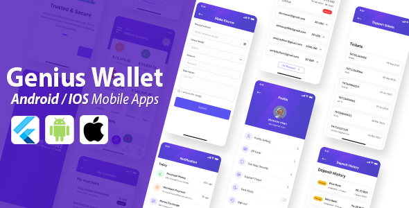 GeniusWallet Bundle - Digital Payment Solution with Mobile Apps - 1